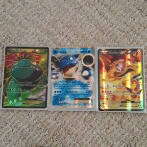 Venusaur EX Blastoise EX Charizard EX Pokemon